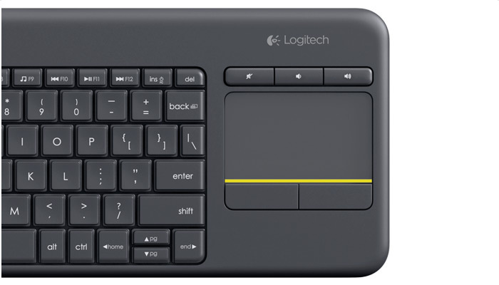 Klávesnica Logitech Wireless K400 Plus, US Klávesnica Logitech Wireless K400 Plus, US