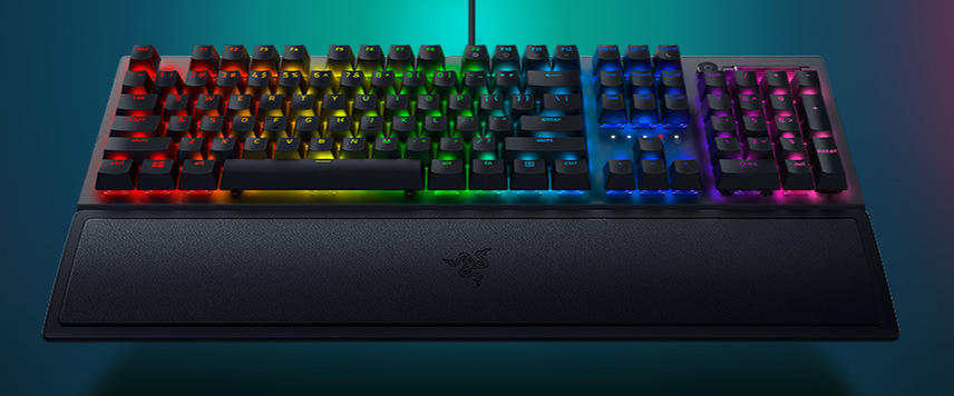 Klávesnica Razer BlackWidow V3 - Green Switch - US čierna