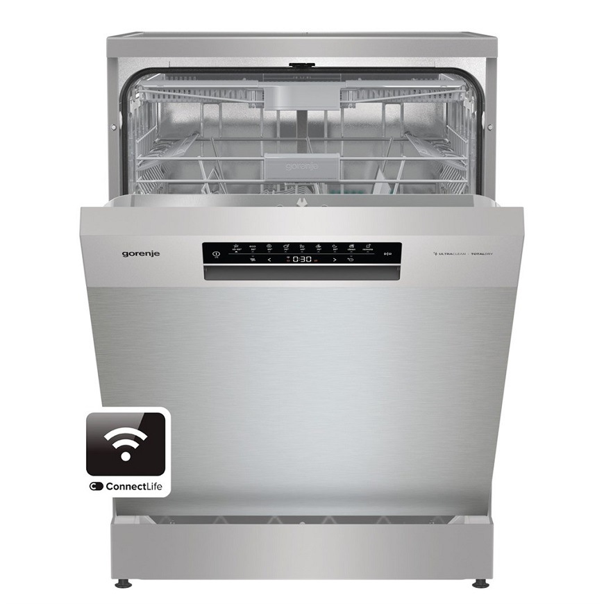 Voľne stojaca umývačka Gorenje GS673B60X, nerezová