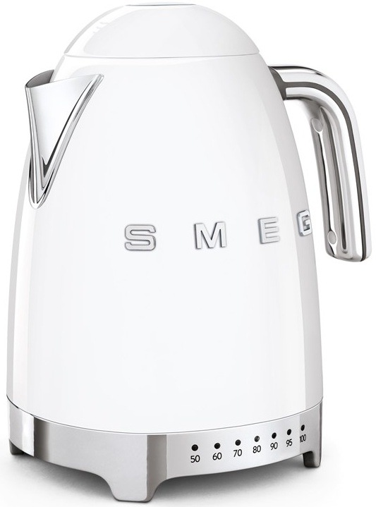 Rýchlovarná kanvica Smeg 50's Retro Style KLF04WHEU biela Rýchlovarná kanvica Smeg 50's Retro Style KLF04WHEU biela