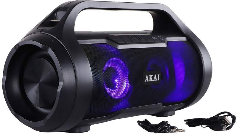 Prenosný reproduktor AKAI ABTS-50 čierny Prenosný reproduktor AKAI ABTS-50 čierny
