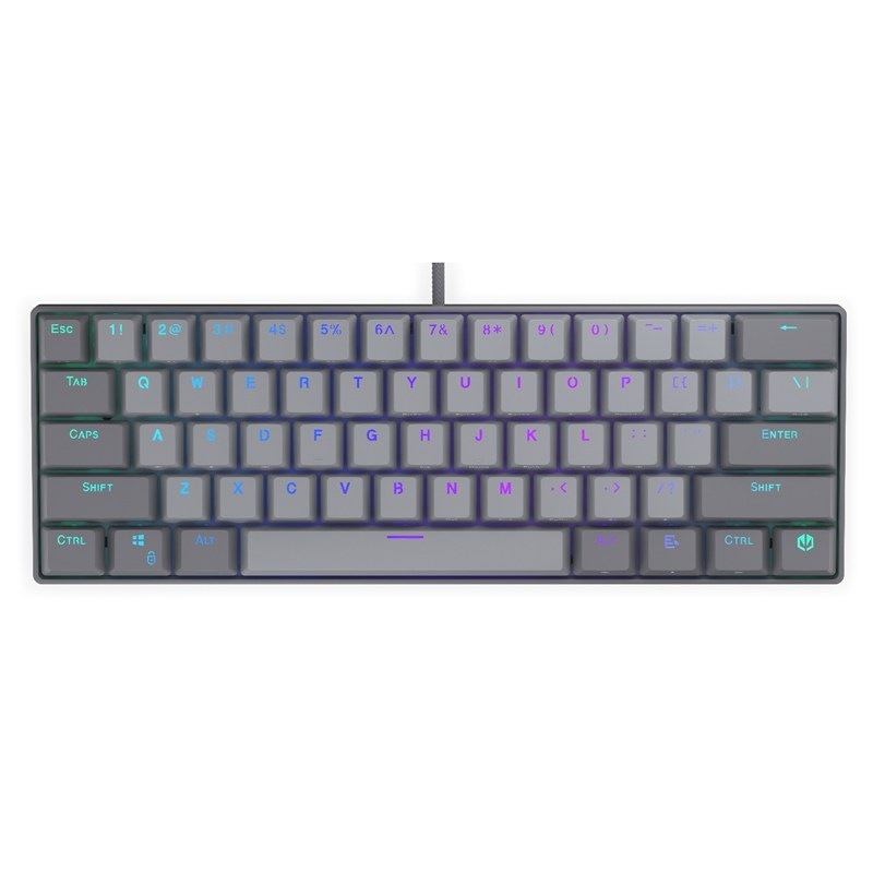 Klávesnica ENDORFY Thock V2 Compact US sivá