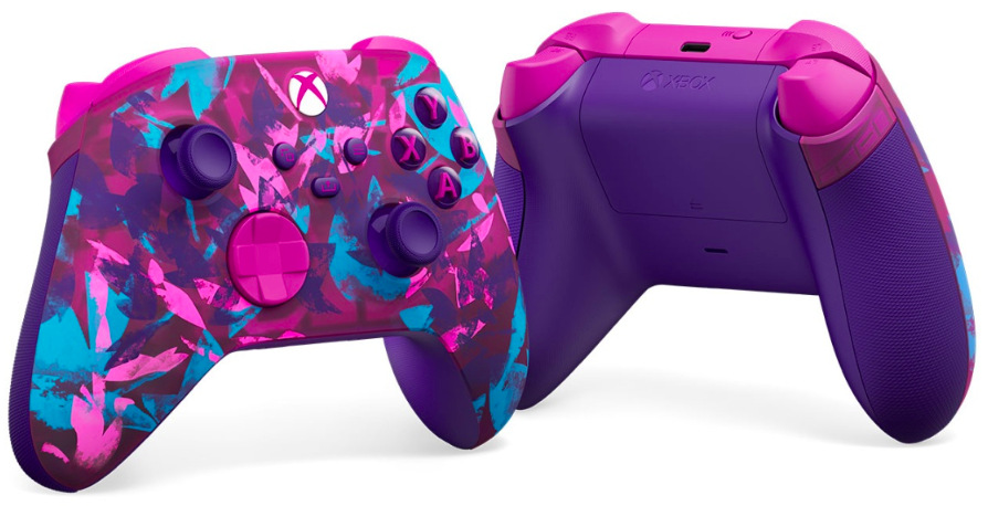 Bezdrôtový ovládač Microsoft Xbox Series - Heart Breaker Special Edition ružový/fialový Bezdrôtový ovládač Microsoft Xbox Series - Heart Breaker Special Edition - ružový/fialový
