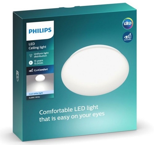 LED stropné svietidlo Philips CL200, 10W, neutrálna biela, 32 cm biele svitidlo_philips