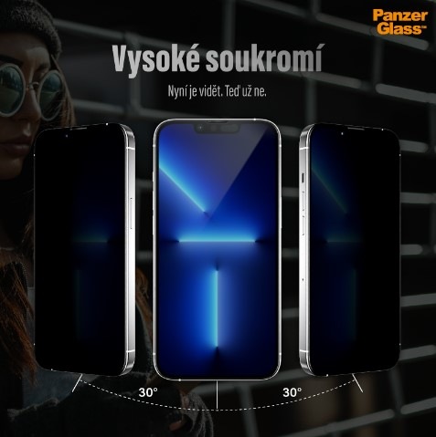 Tvrdené sklo PanzerGlass Edge-to-Edge Privacy na Apple iPhone 6/6s/7/8/SE (2020/22) čierne Tvrdené sklo PanzerGlass Edge-to-Edge Privacy na Apple iPhone 6/6s/7/8/SE (2020/22) čierne