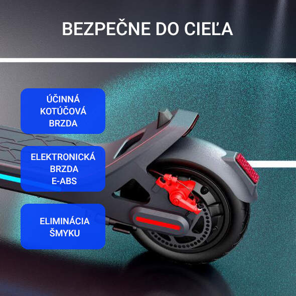 Elektrická kolobežka LEQI D12 čierna