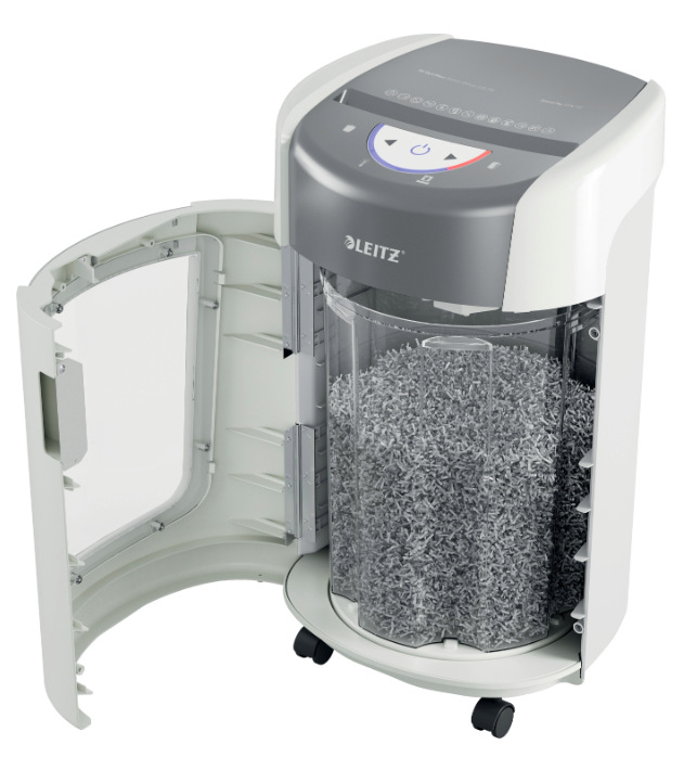 Skartovač Leitz IQ OptiMax 225 biely Skartovač Leitz IQ OptiMax 225 - biely
