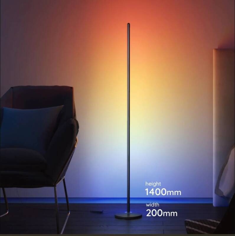 Stojacia lampa Govee RGBW Floor Lamp Lite, Matter čierna Stojacia lampa Govee RGBW Floor Lamp Lite, Matter čierna