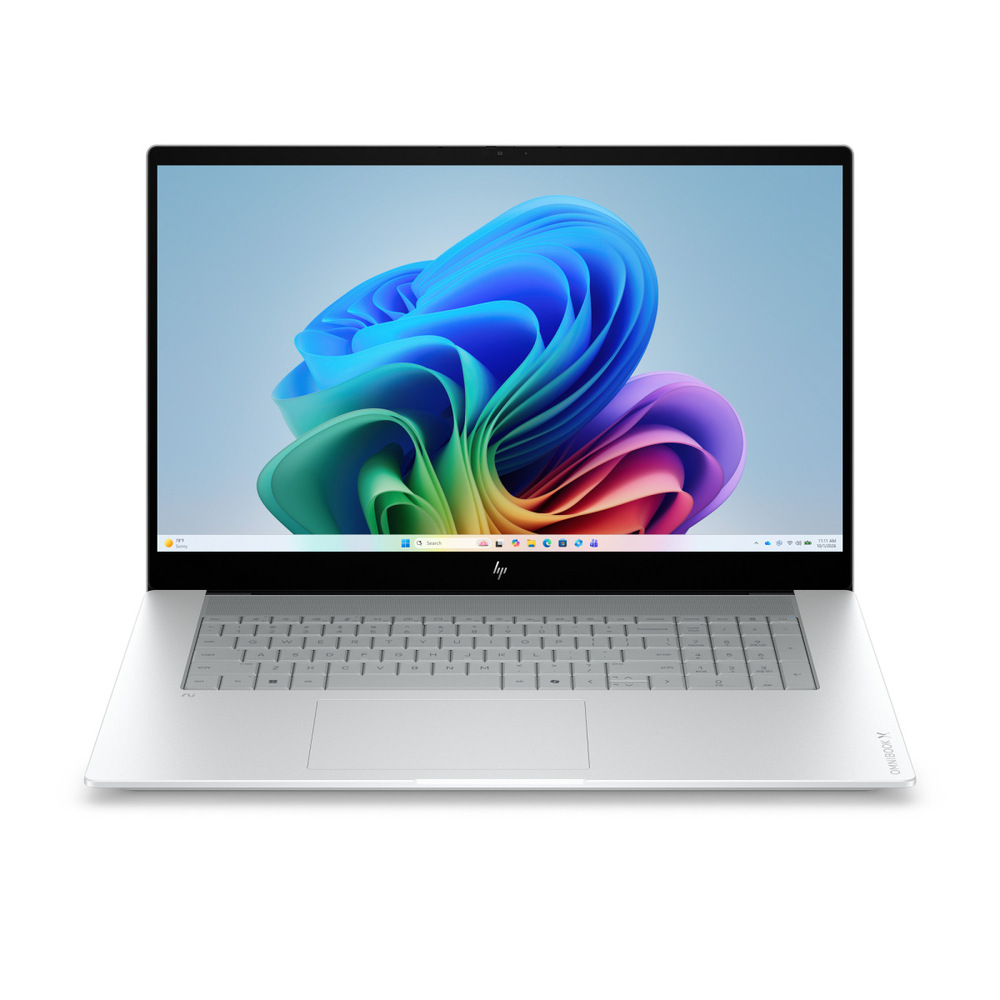 Notebook HP OmniBook X AI 17-de0073ncx, strieborný