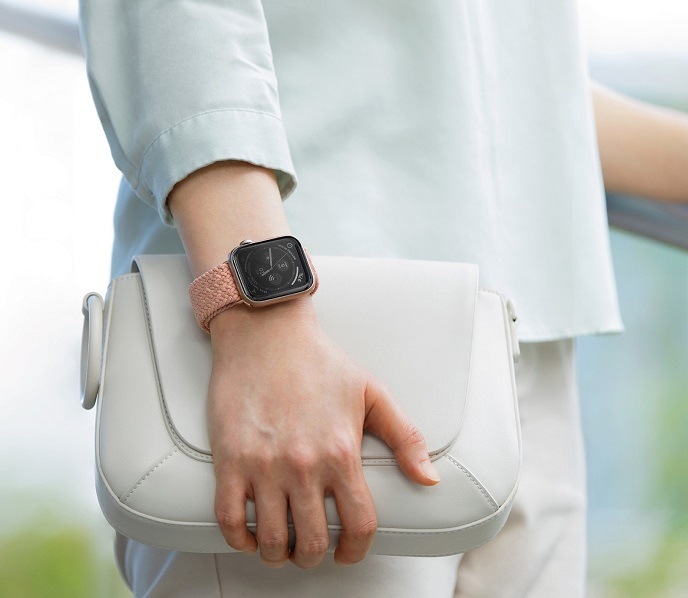 Remienok Uniq Aspen na Apple Watch 38/40/41mm ružový Remienok Uniq Aspen na Apple Watch 38/40/41mm ružový