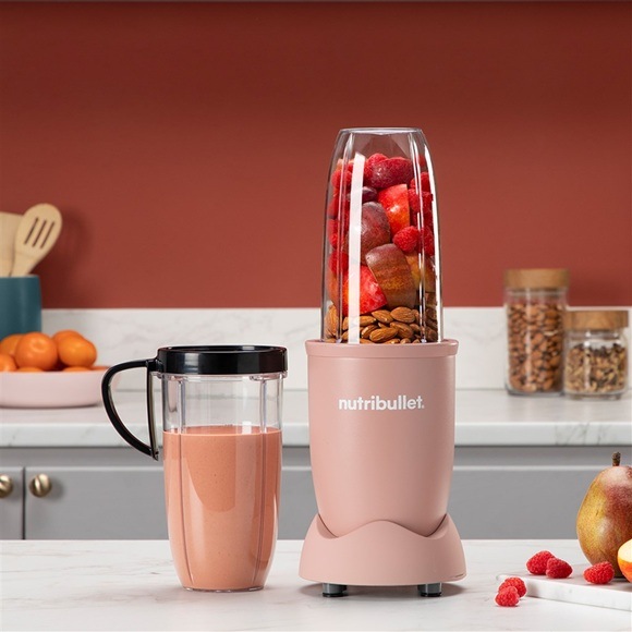 Stolný mixér Nutribullet Pro 900 Mineral NB907MACL ružový