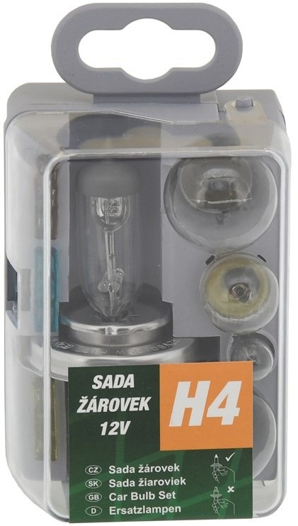 Žiarovky Compass servisný box univerzálny H4 GREEN kompatibilný so širokou škálou značiek automobilov