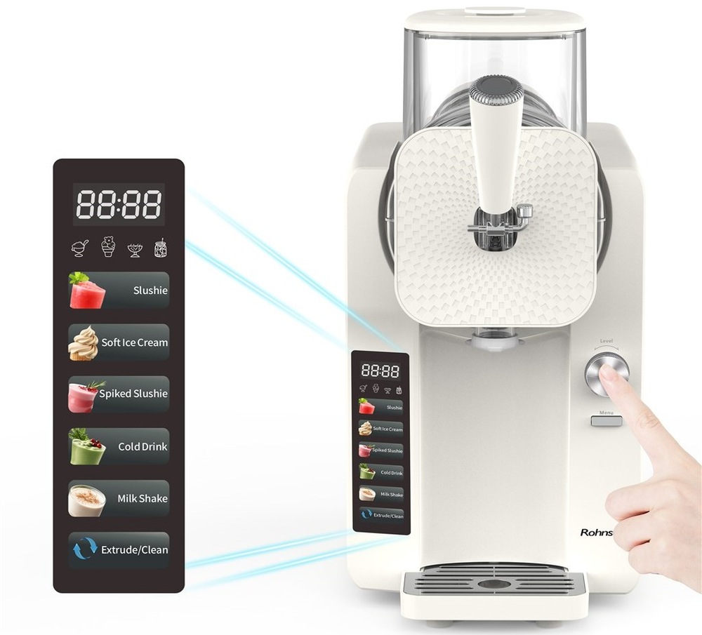 Zmrzlinovač Rohnson R-5650 Soft & Serve biely