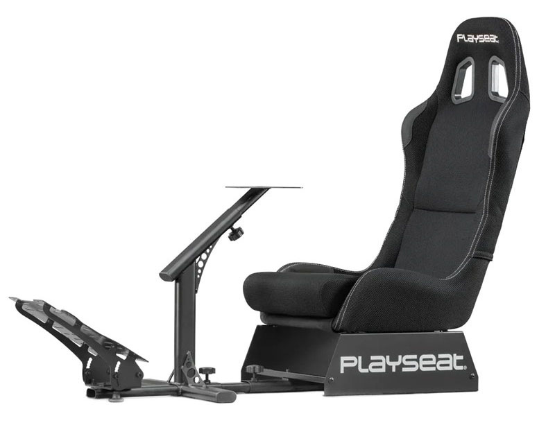 Pretekársky kokpit Playseat Evolution - Actifit v čiernom farebnom prevedení.