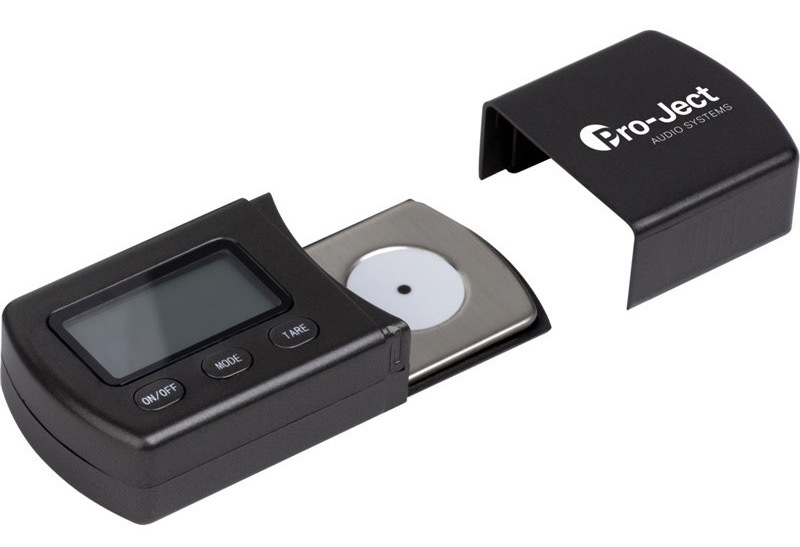 Digitálna váha Pro-Ject na meranie zvislej sily na hrot, LCD displej