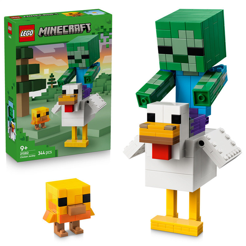 Stavebnica LEGO® Minecraft® 21582 Kurací džokej