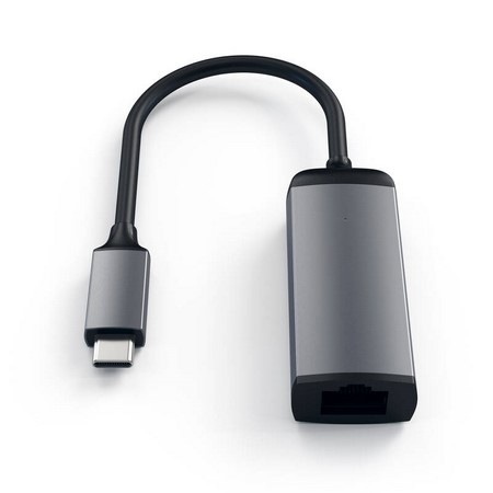 Sieťová karta Satechi Aluminium USB-C/RJ45 sivý Sieťová karta Satechi Aluminium USB-C/RJ45 sivý