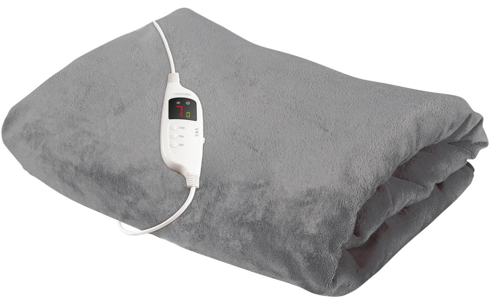 Vyhrievacia deka Lanaform Heating Overblanket sivá Vyhrievacia deka Lanaform Heating Overblanket sivá