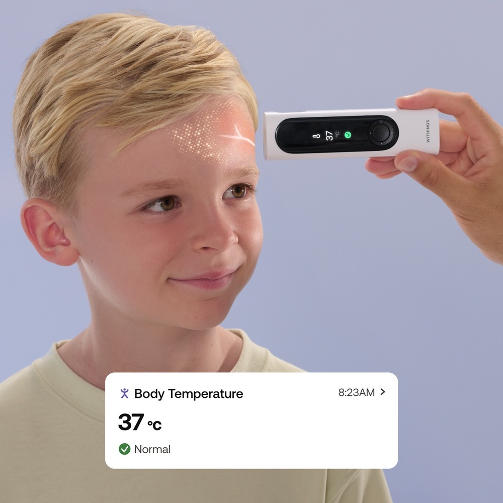 Teplomer Withings BeamO 4-in-1 MultiScan biely Teplomer Withings BeamO 4-in-1 MultiScan biely