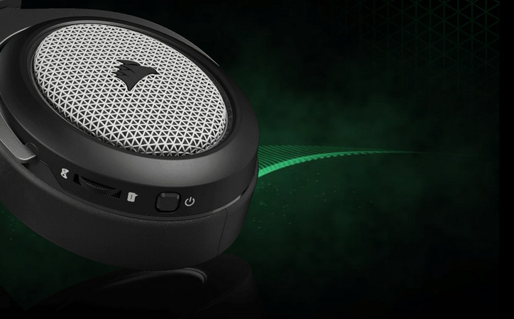 Headset Corsair HS75X Wireless pro Xbox čierny Headset Corsair HS75X Wireless pro Xbox čierny