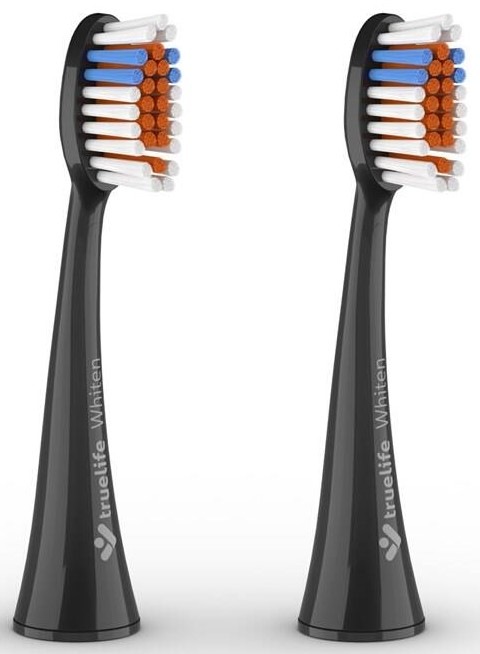 Náhradné hlavice TrueLife SonicBrush K150 UV Heads Whiten (2 ks) čierna