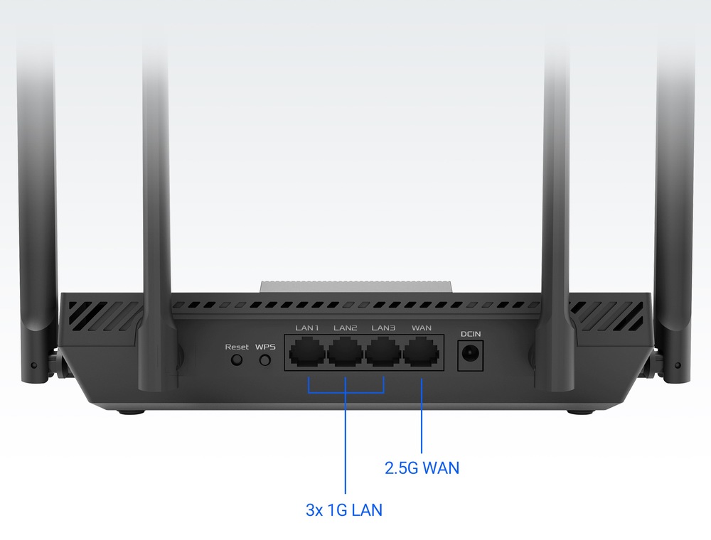 Router Asus RT-BE50 čierny Router Asus RT-BE50 čierny