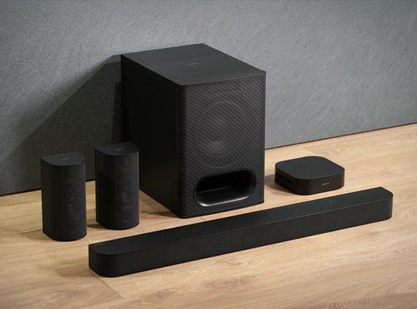 Soundbar Sony Bravia Theatre System 6 čierny Soundbar Sony HT-S60, zadné repro