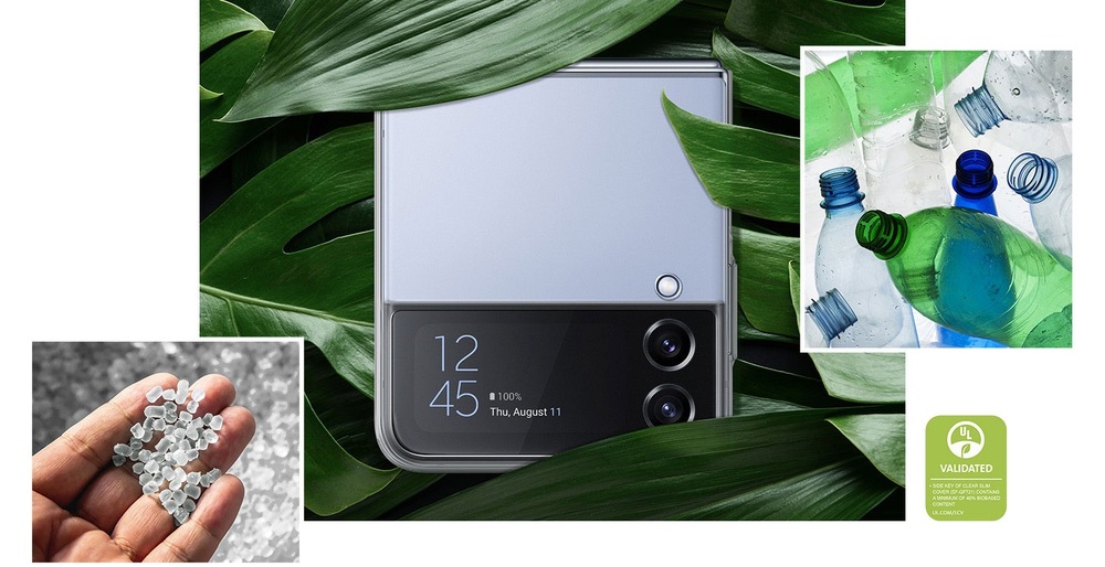 Kryt na mobil Samsung Galaxy Z Flip4 Flap Leather ružový Kryt na mobil Samsung Galaxy Z Flip4 Flap Leather ružový