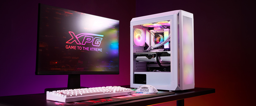 Case ADATA XPG VALOR AIR PLUS biela Case ADATA XPG VALOR AIR PLUS biela