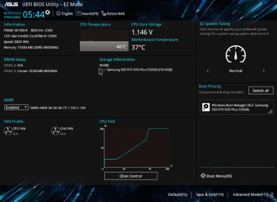 Základná doska Asus PRIME H610M-A D4-CSM