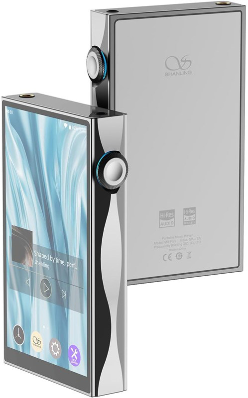Digitálny prehrávač Shanling M3 Plus, strieborný