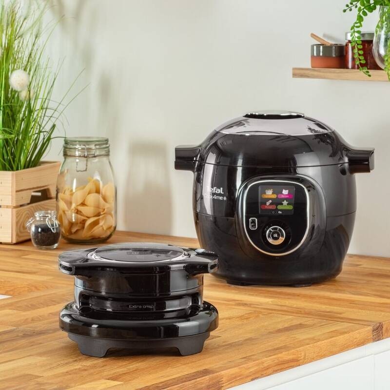 Pokrievka Tefal multifunkčný EY150830 Extra Crisp Lid čierna