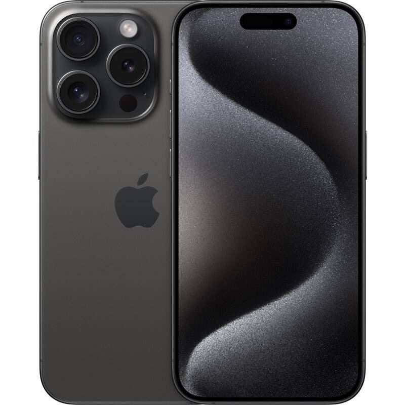 Mobilný telefón Apple iPhone 15 Pro 1TB čierny titán