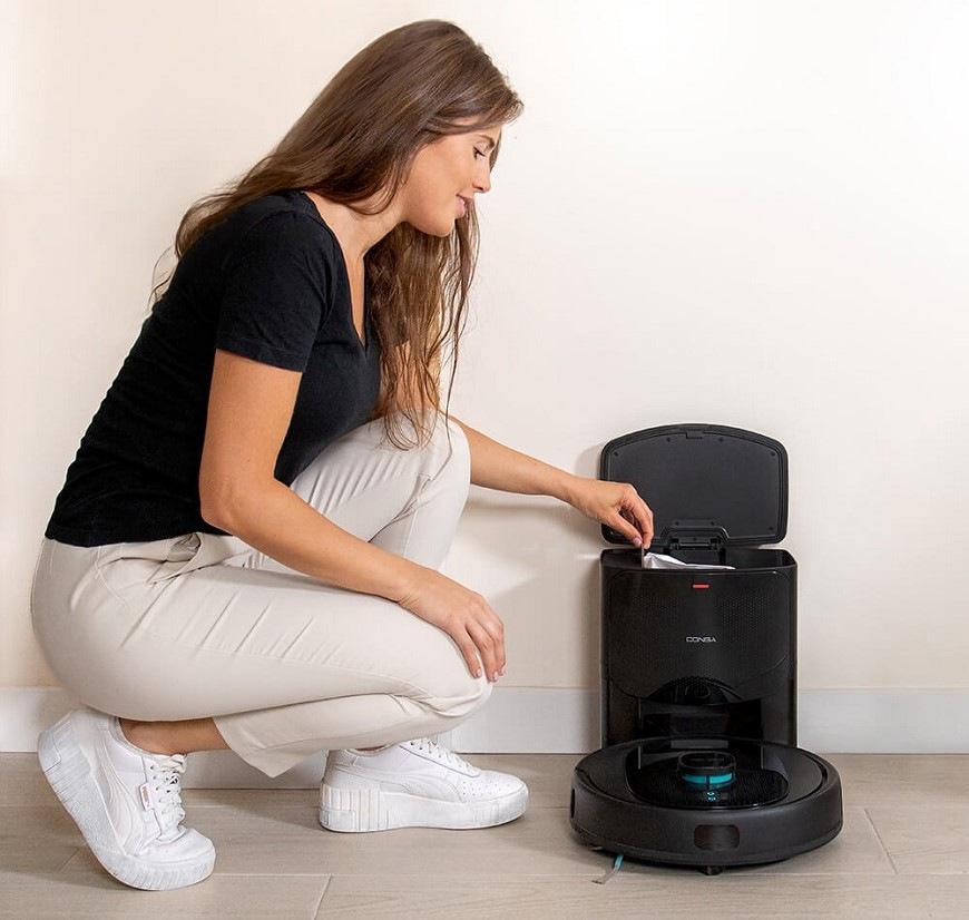 Robotický vysávač Cecotec Conga 8290 Immortal Ultra Power Home Genesis čierny