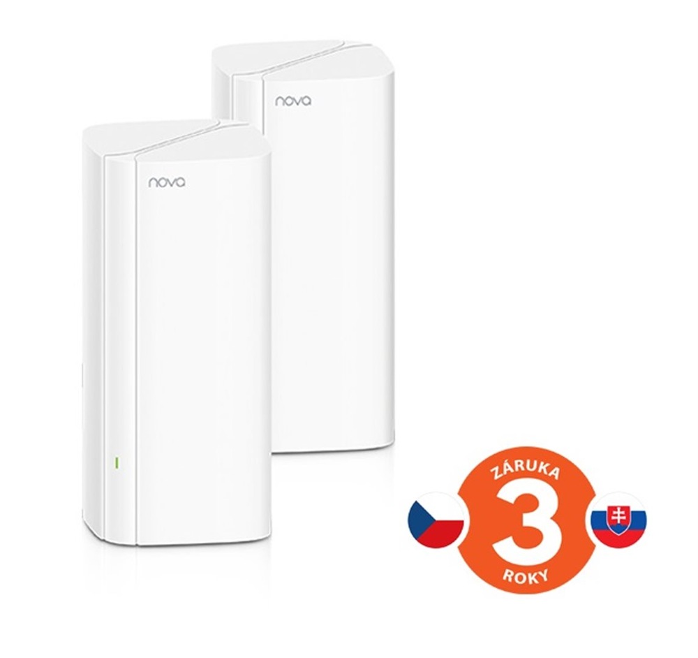 Kompletný Wi-Fi systém Tenda EX12 (2-pack)  Wireless AX3000 biely