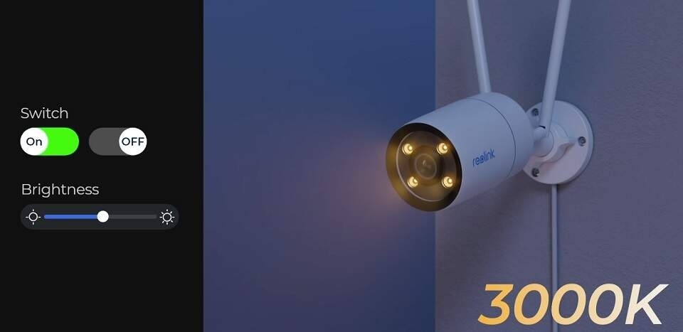 IP kamera Reolink ColorX Series W320X biela IP kamera Reolink ColorX Series W320X biela