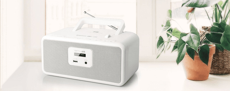 Rádioprijímač DAB+/CD MUSE M-32 DBW biely