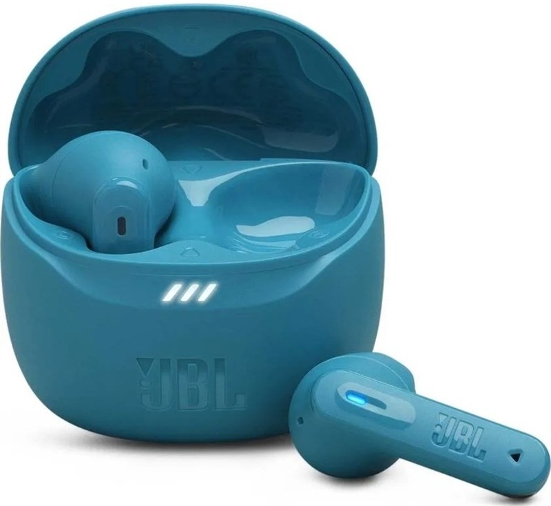 JBL Tune Flex 2, tyrkysová