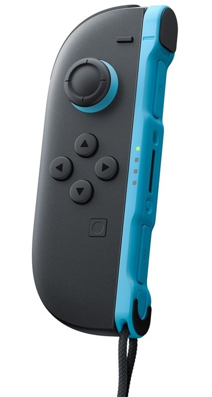Bezdrôtový ovládač Nintendo Switch 2 Joy-Con 2 Ľavý čierny/modrý