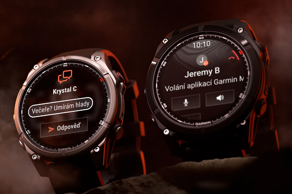 Inteligentné hodinky Garmin fenix 8 Pro 51 mm AMOLED Sapphire - Titanium / Graphite Silicone Band