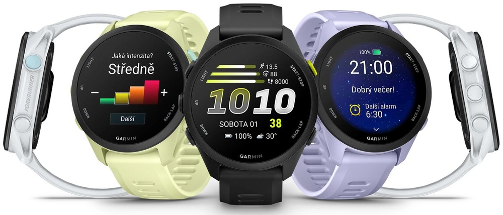 Chytré hodinky Garmin Forerunner 70 farebné varianty