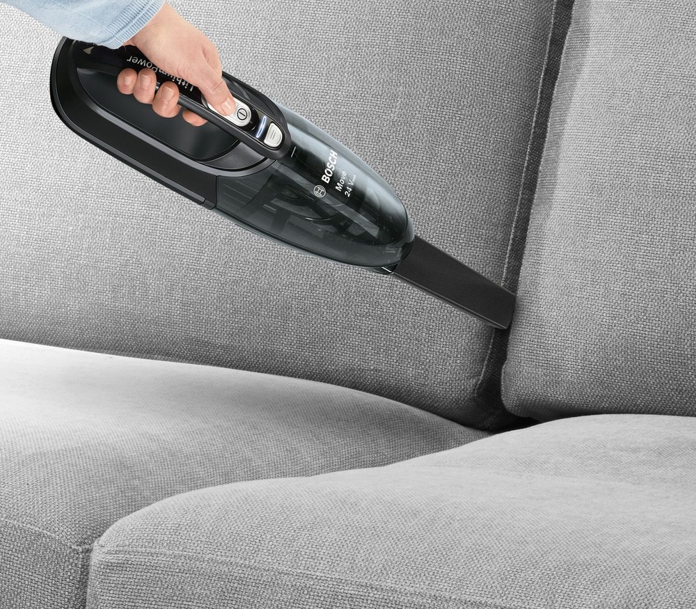 Vysávač akumulátorový Bosch Move BHN20L modrý silný čisticí výkon