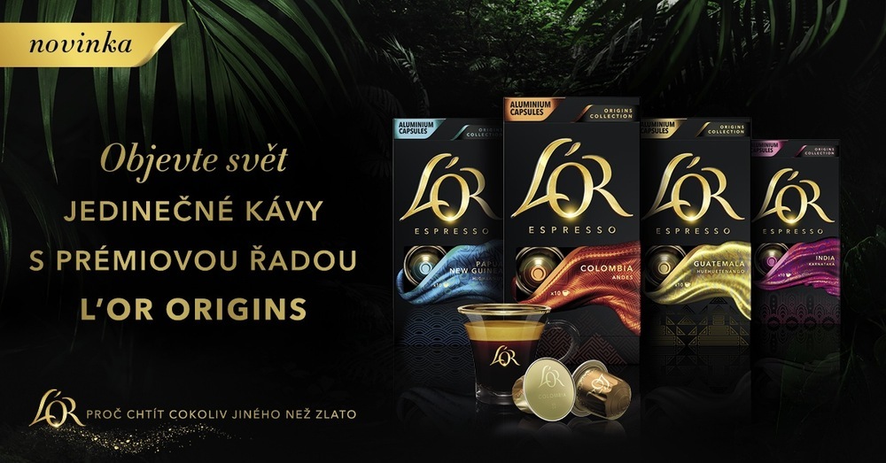 Kapsuly pre espressá L’OR Espresso Colombia (20 ks)