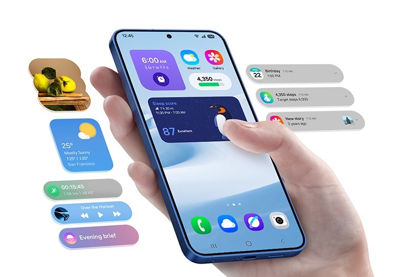 Mobilný telefón Samsung Galaxy S25 5G 12 GB / 256 GB zelený