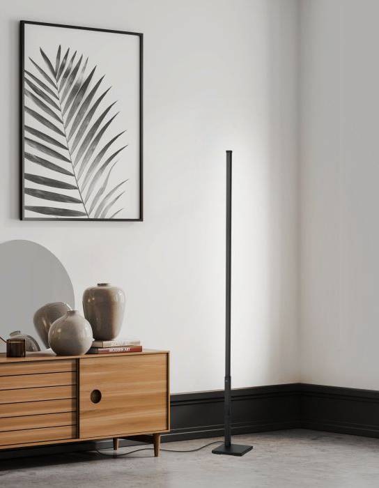 Stojacia lampa Eglo Picacha 1 - čierne