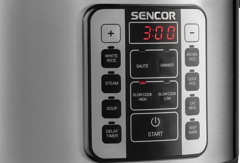 Multifunkčný hrniec Sencor SRM 3151BK nerez Sencor SRM 3151BK, nerezová
