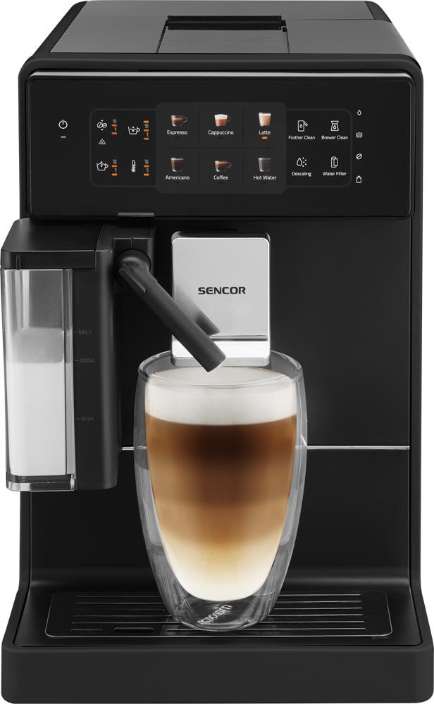 Automatický kávovar Sencor SES 9300BK čierny