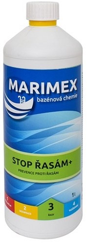 Šoková bazénová chémia Marimex STOP riasam+ 1 l