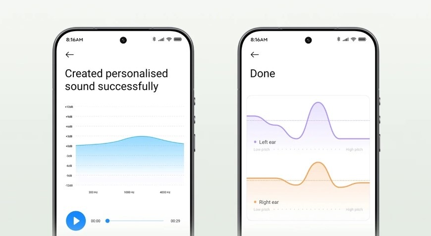 Slúchadlá Xiaomi REDMI Buds 8 biela Mobilné aplikácie Sound ID pre slúchadlá Xiaomi REDMI Buds 8″ width=