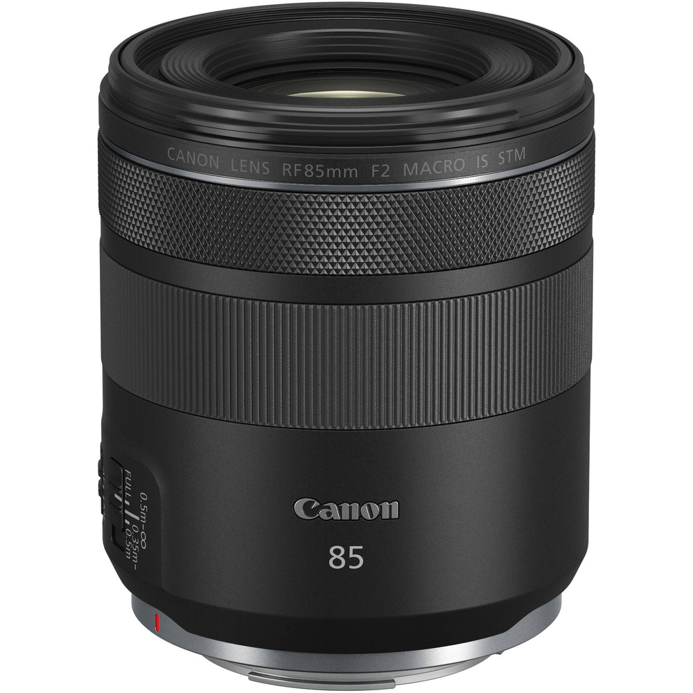Objektív Canon RF 85 mm f/2 MACRO IS STM čierny